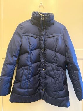 Marc New York Women's Navy Blue Puffer Jacket